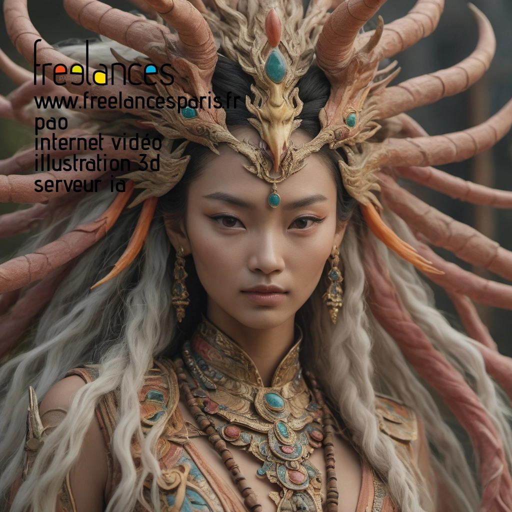 Pao mise en page internet vidéo illustration 3d serveur IA générative AI freelance paris studio de création magazines 8lhvew50